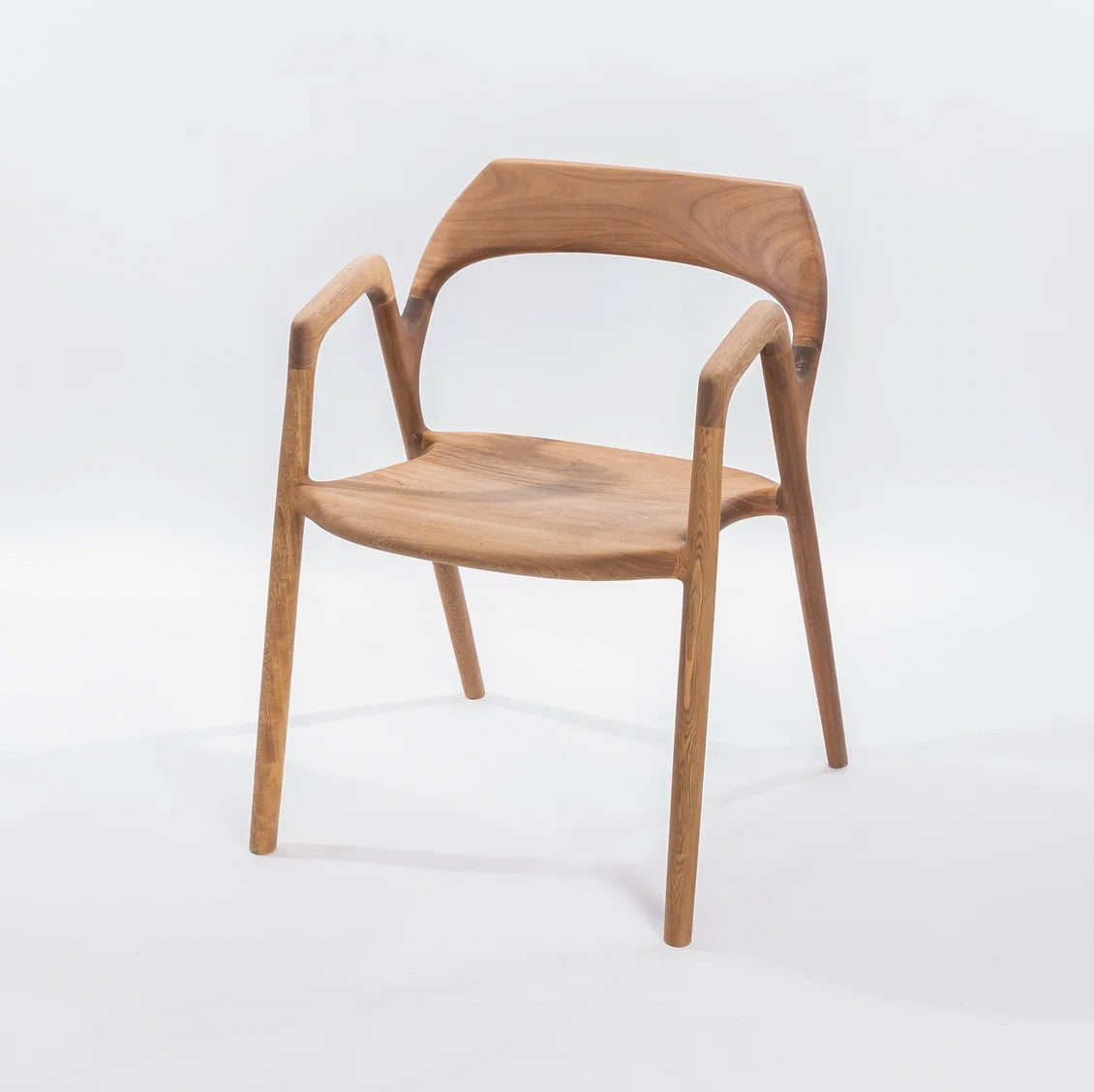 Sillas de madera rosa morada, sillas para comedor, cuadrada