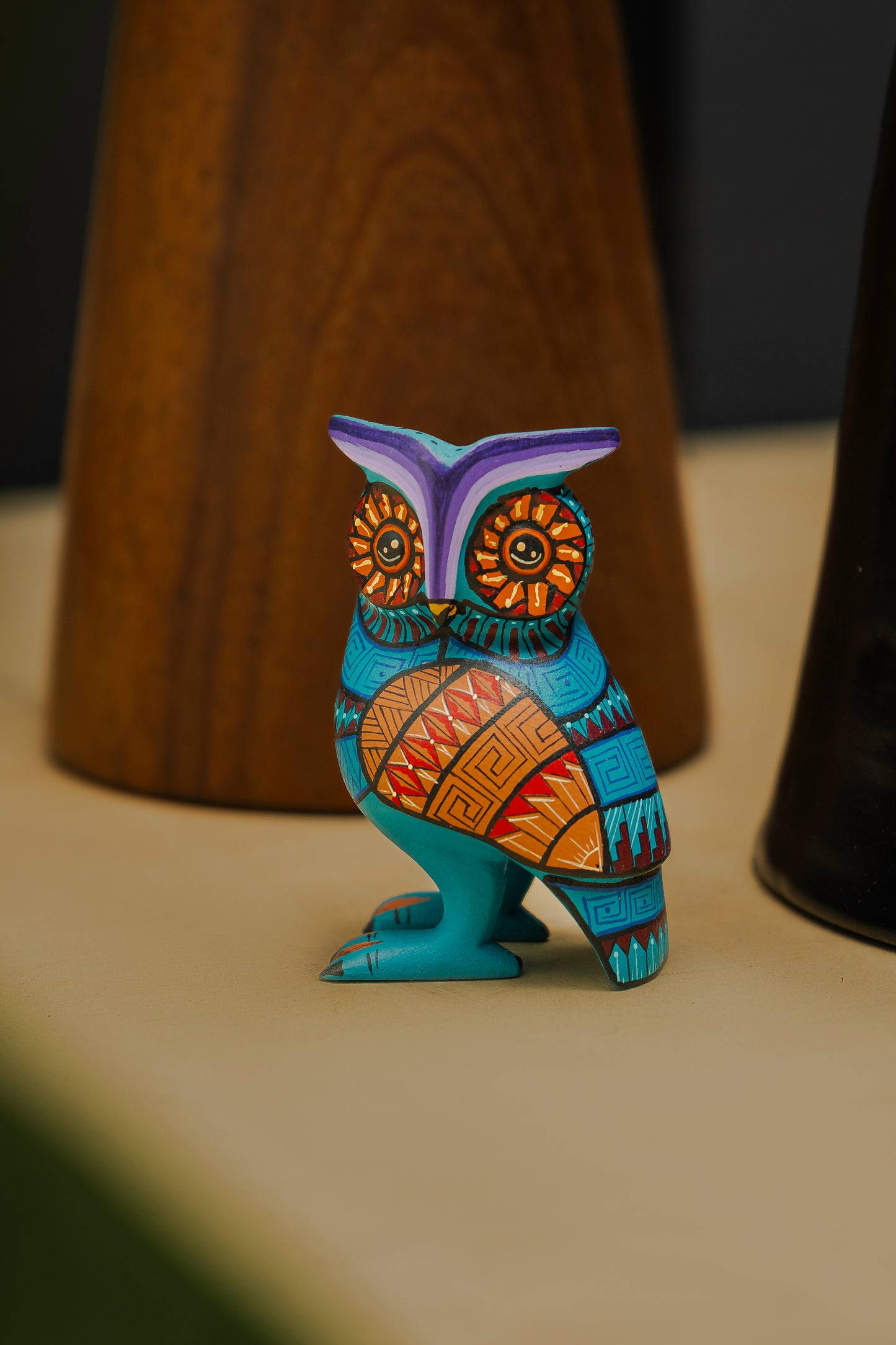 los alebrijes, alebrije buho de oaxaca