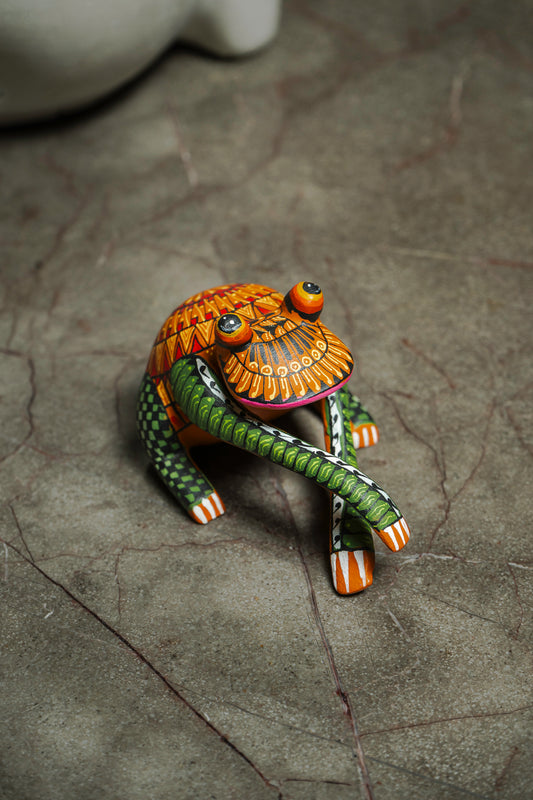 rana alebrije, alebrijes mexicanos, los alebrijes