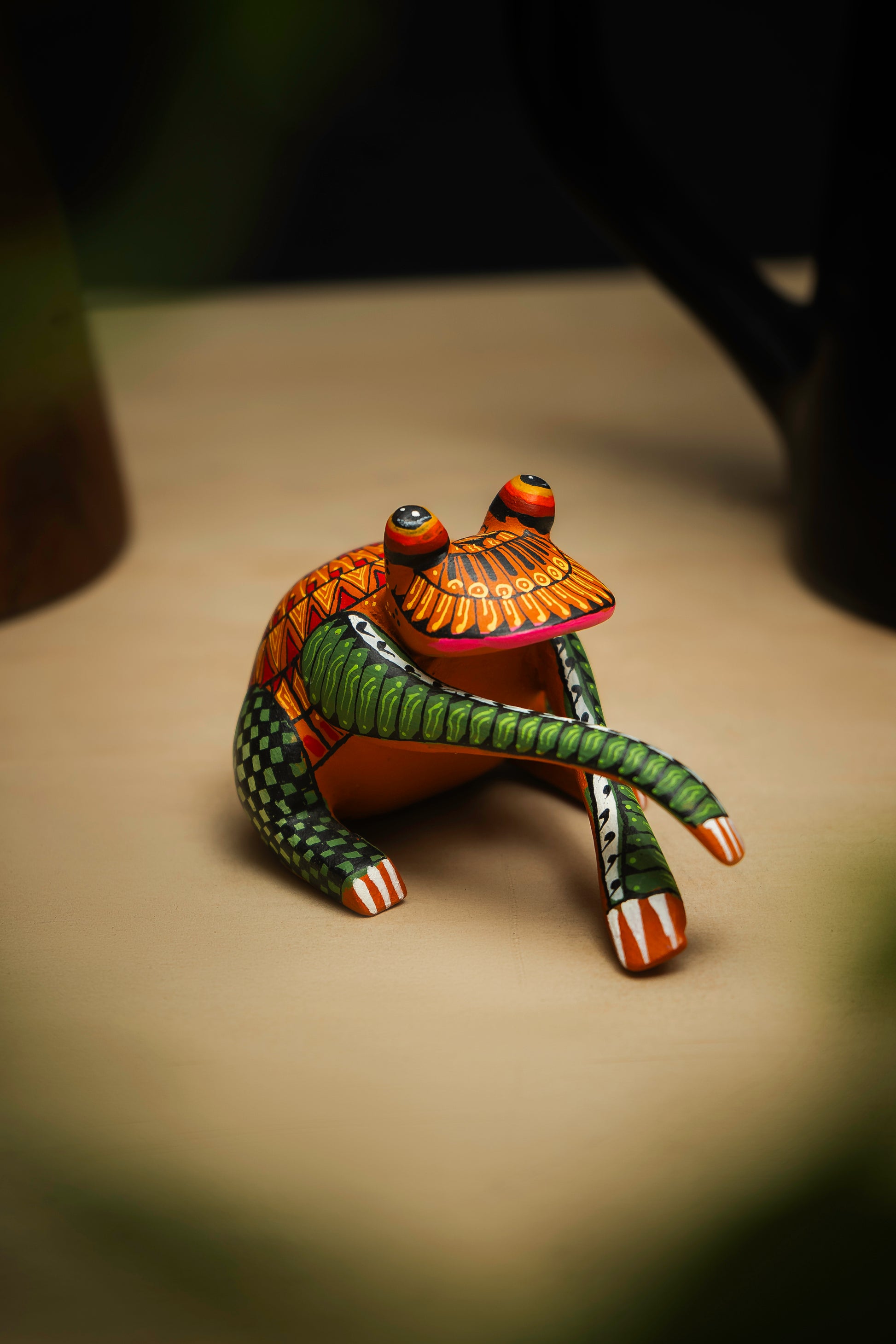 alebrijes rana, alebrijes mexicanos rana