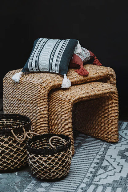 Set de 2 bancos/mesas Chita