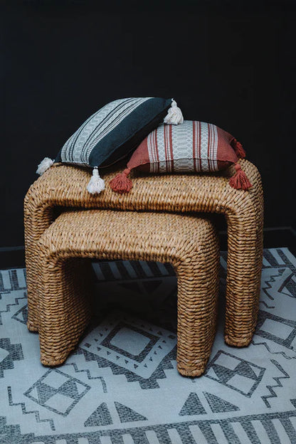 Set de 2 bancos/mesas Chita