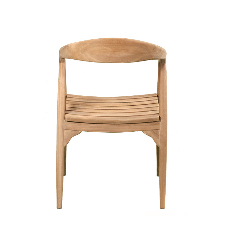 Silla de madera teca ideal para exterior, para tu jardin, terraza, para tu sala. Adquiere tu silla de madera natural artesanal